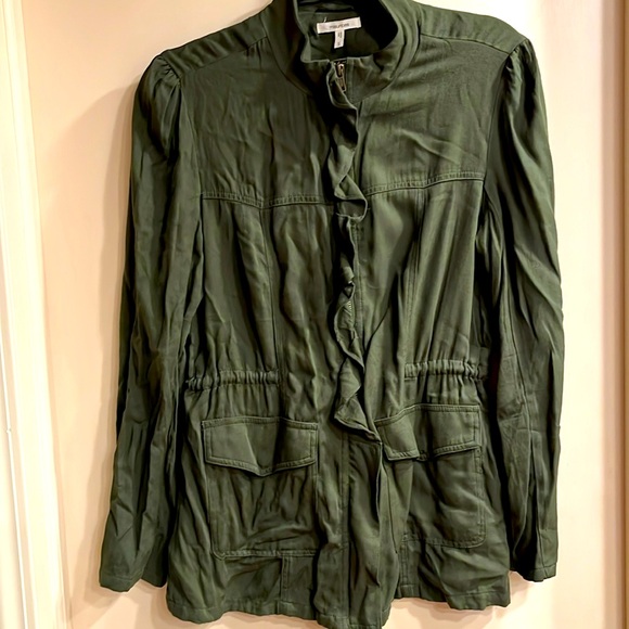 EUC, Maurices olive green light jacket size small - Picture 3 of 7